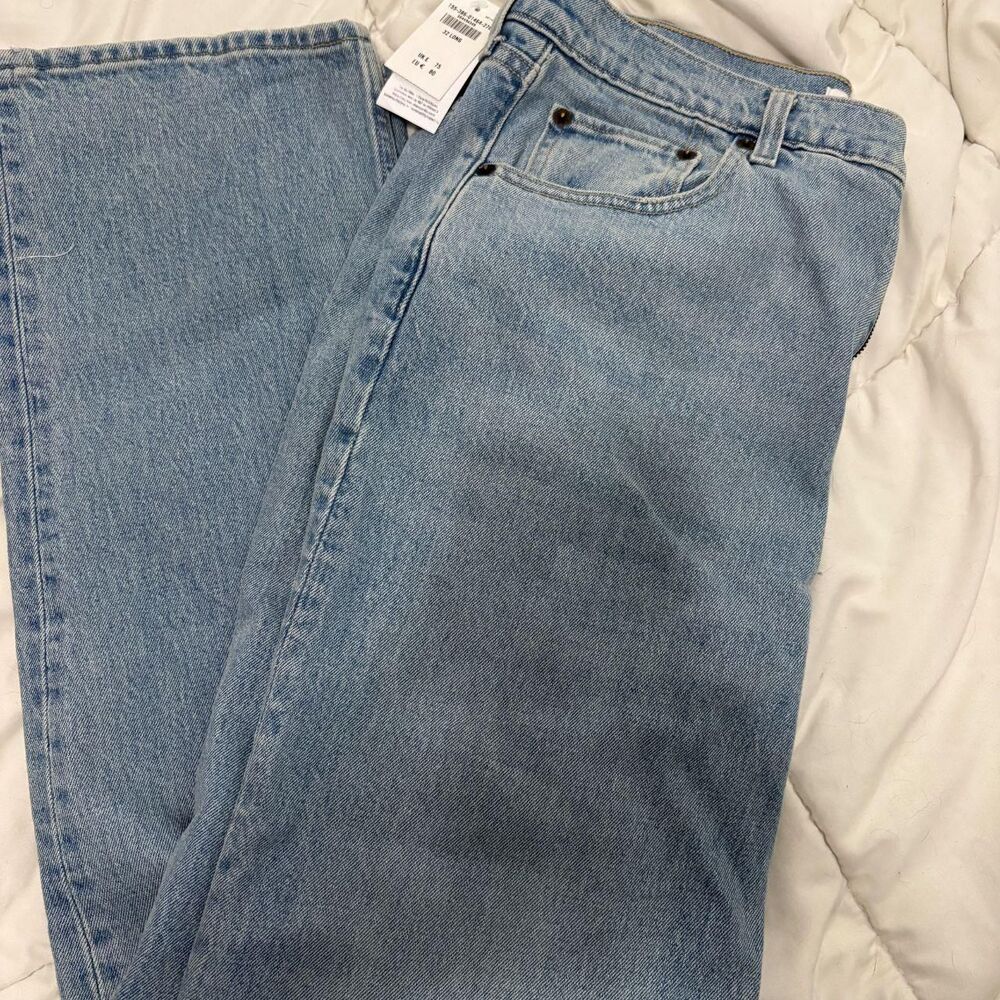 Abercrombie ’90s Straight Ultra High Rise Jeans 32 Long NWT